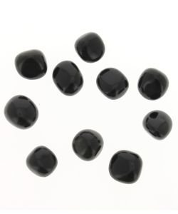 Obsidienne Noire A - Pierre roulée, 1 pièce